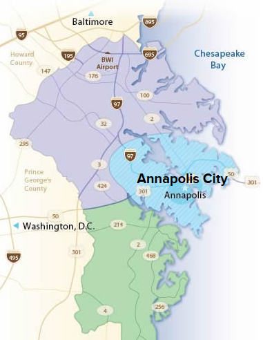 Annapolis Map